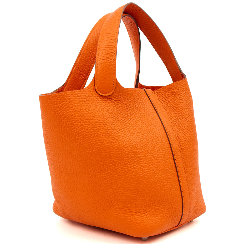 Hermes Top Handle Picotin Lock 18 in invalid, Leather