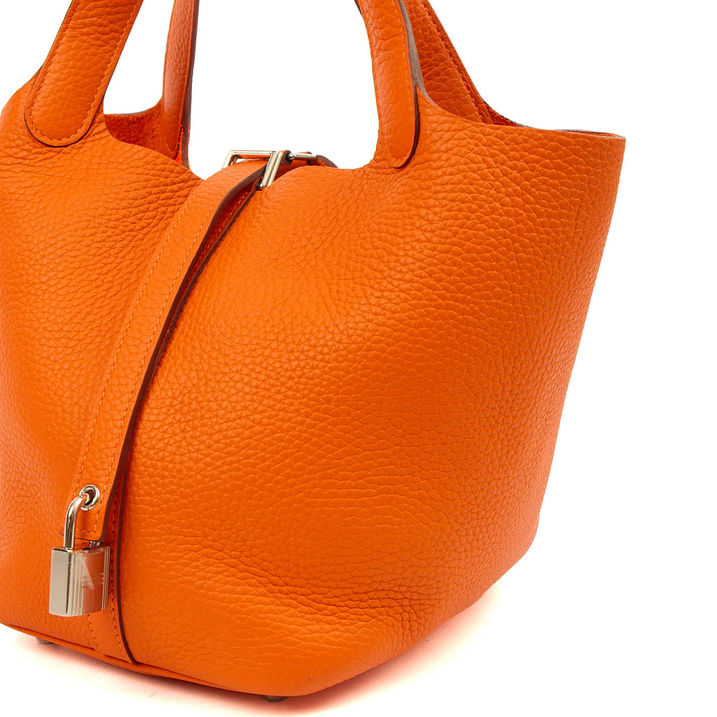 Hermes Top Handle Picotin Lock 18 in invalid, Leather