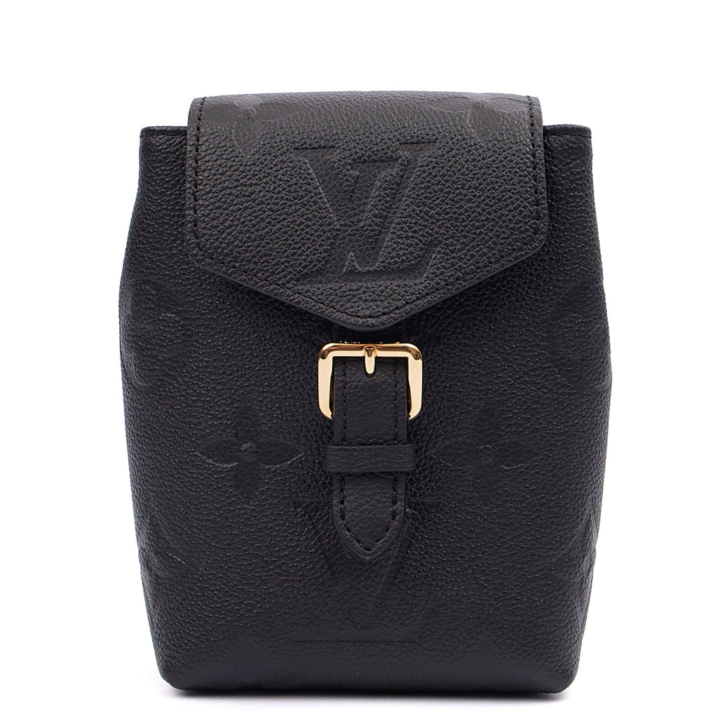 Louis Vuitton Mini Backpack Spring In The City Backpack - Tiny in Black, Empreinte Leather
