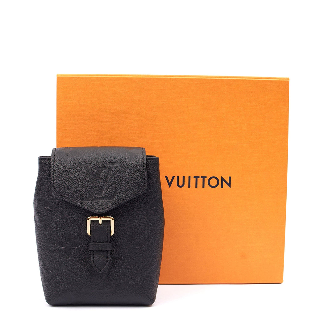 Louis Vuitton Mini Backpack Spring In The City Backpack - Tiny in Black, Empreinte Leather