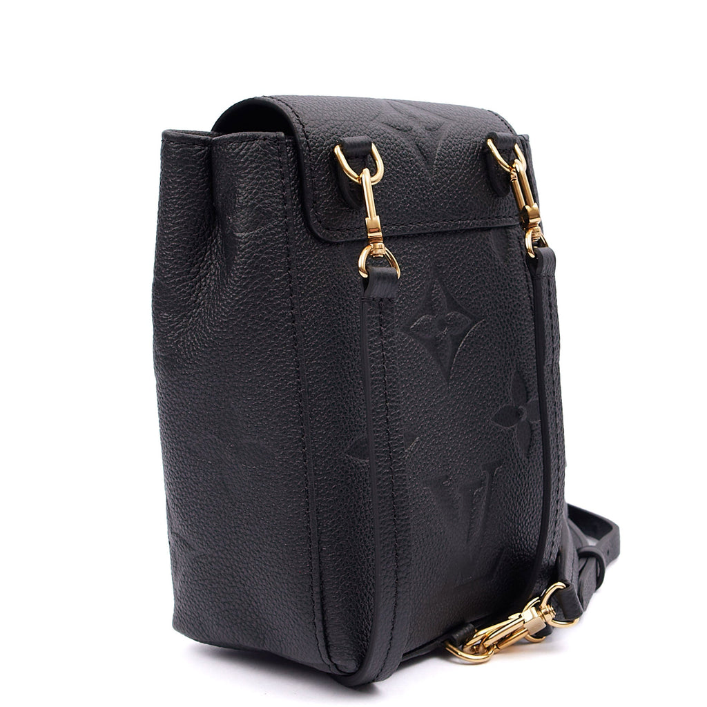 Louis Vuitton Mini Backpack Spring In The City Backpack - Tiny in Black, Empreinte Leather