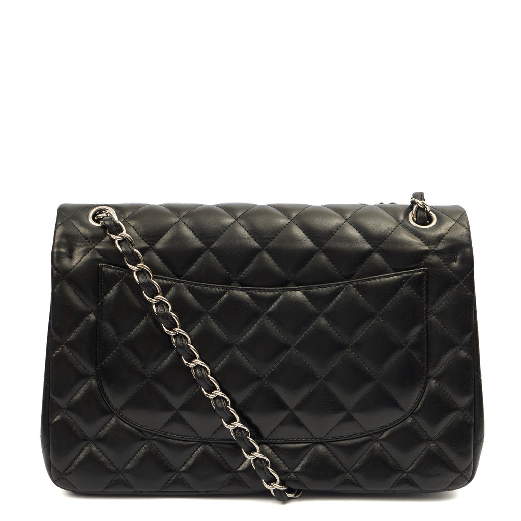 Chanel Shoulder Bag Classic Double Flap - Large in invalid, Lambskin Leather