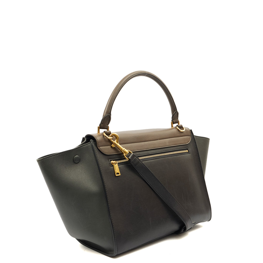 Celine Top Handle Trapeze - Medium in Multi, Leather