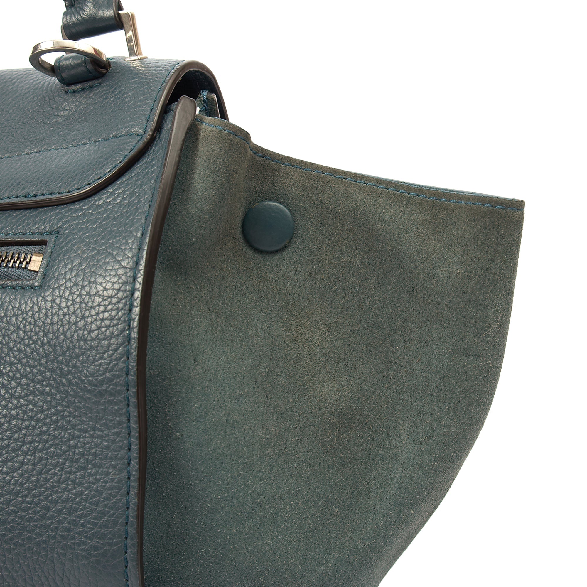 Celine Shoulder Bag Trapeze - Large in Blue, Leather