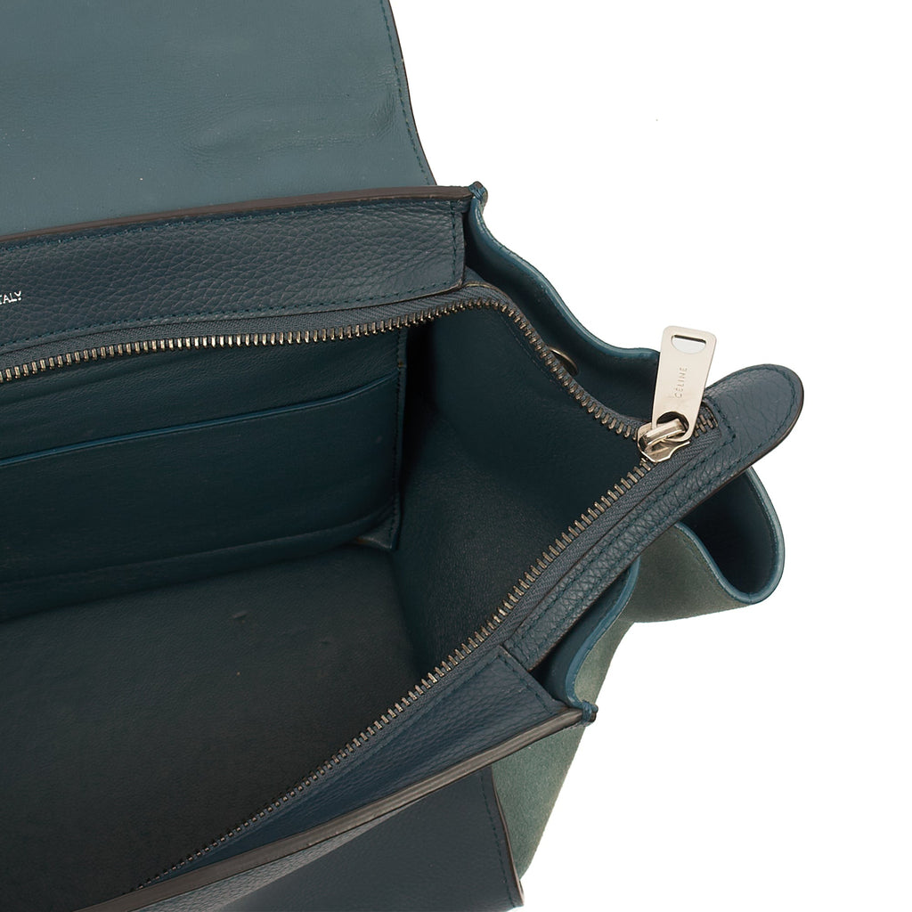 Celine Shoulder Bag Trapeze - Large in Blue, Leather