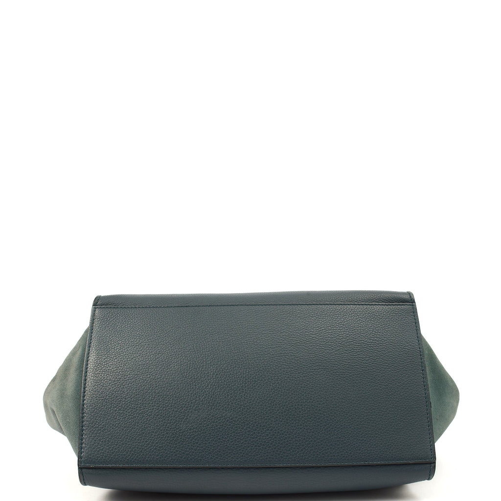 Celine Shoulder Bag Trapeze - Large in Blue, Leather