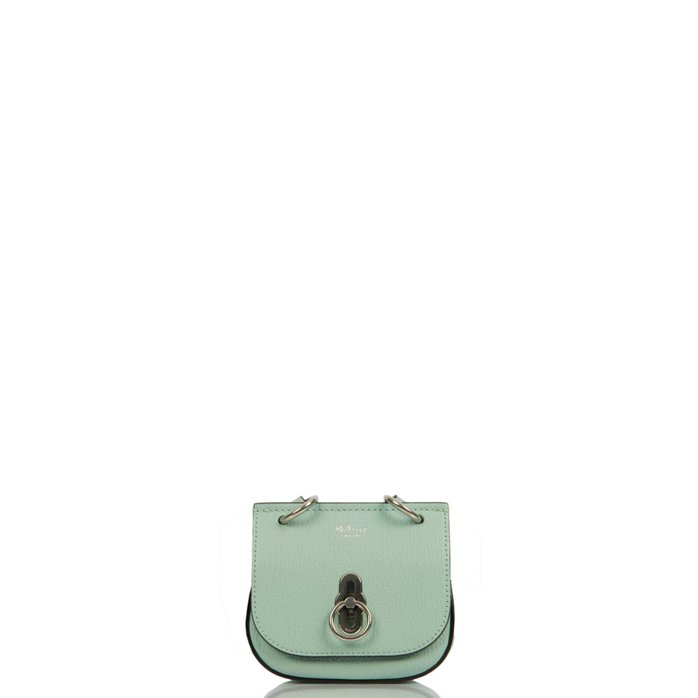 Mulberry Cross Body Amberley Satchel - Mini in Blue, Calfskin Leather