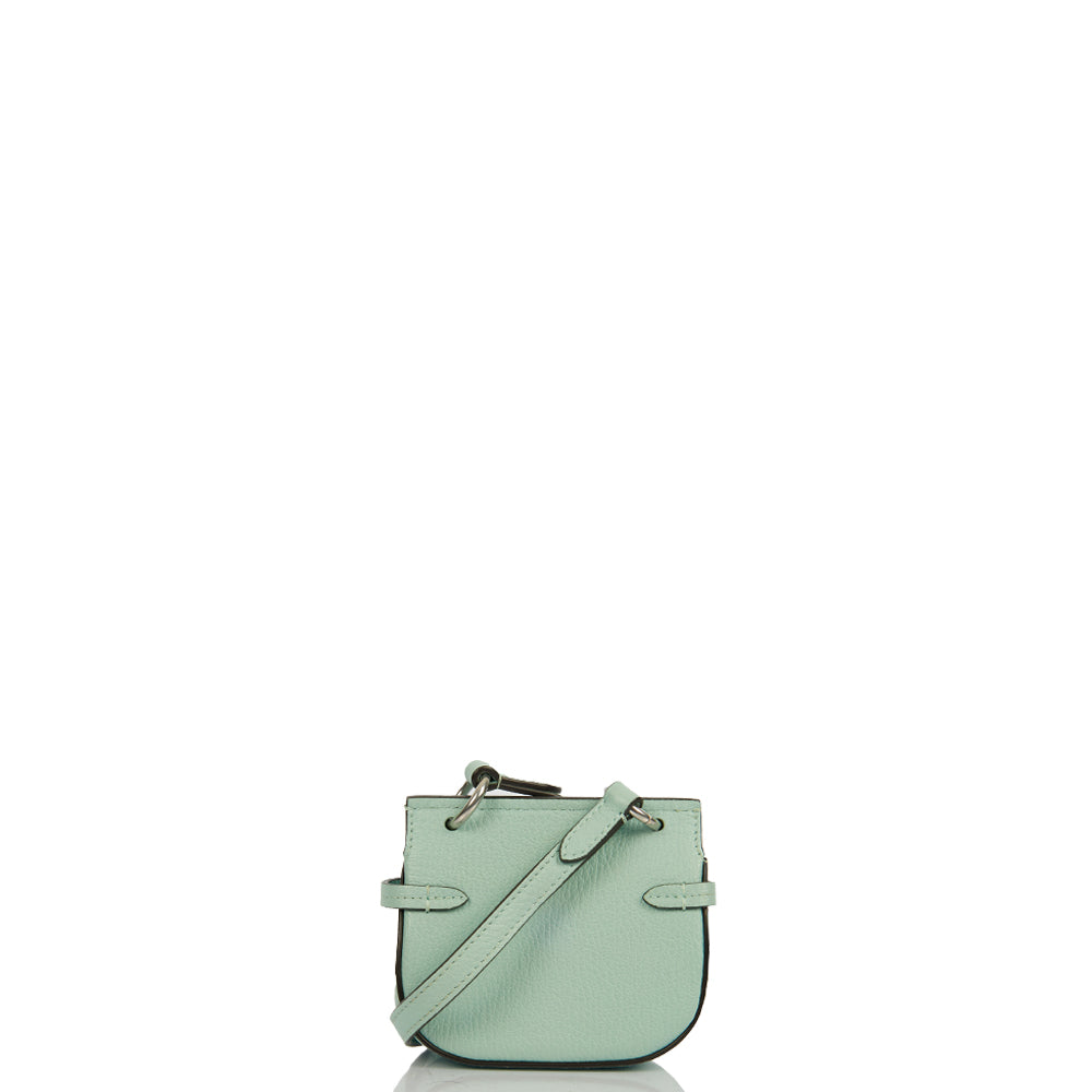 Mulberry Cross Body Amberley Satchel - Mini in Blue, Calfskin Leather