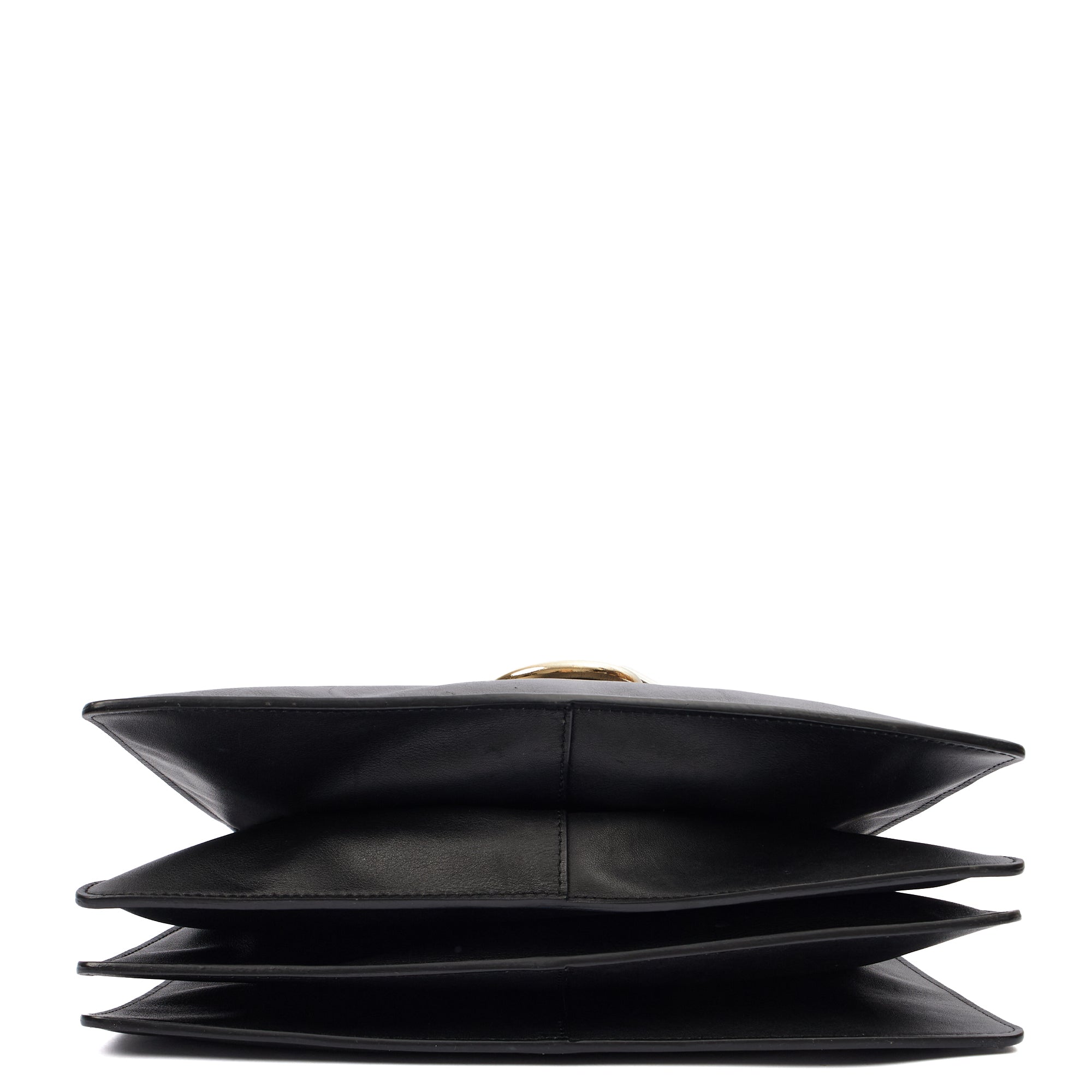 Chloe Satchel Faye - Medium in Black, Leather