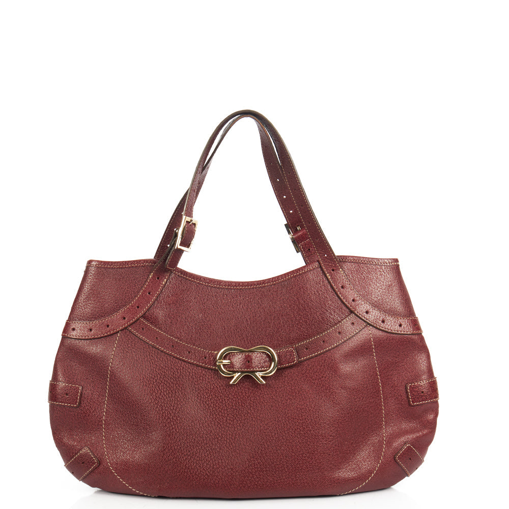 Anya Hindmarch Tote in Red, Leather