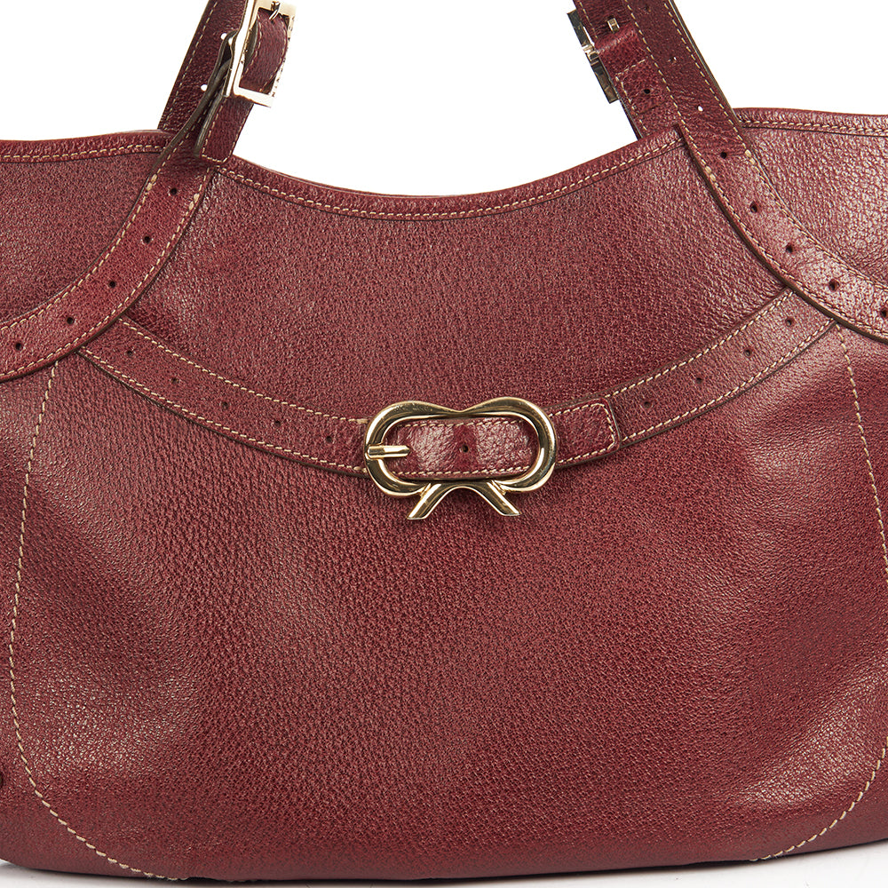 Anya Hindmarch Tote in Red, Leather