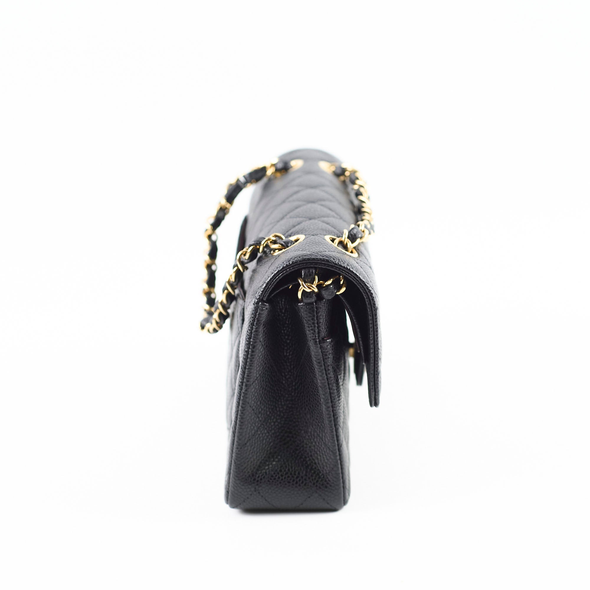 Chanel Classic Flap Small Caviar Black - Microchipped