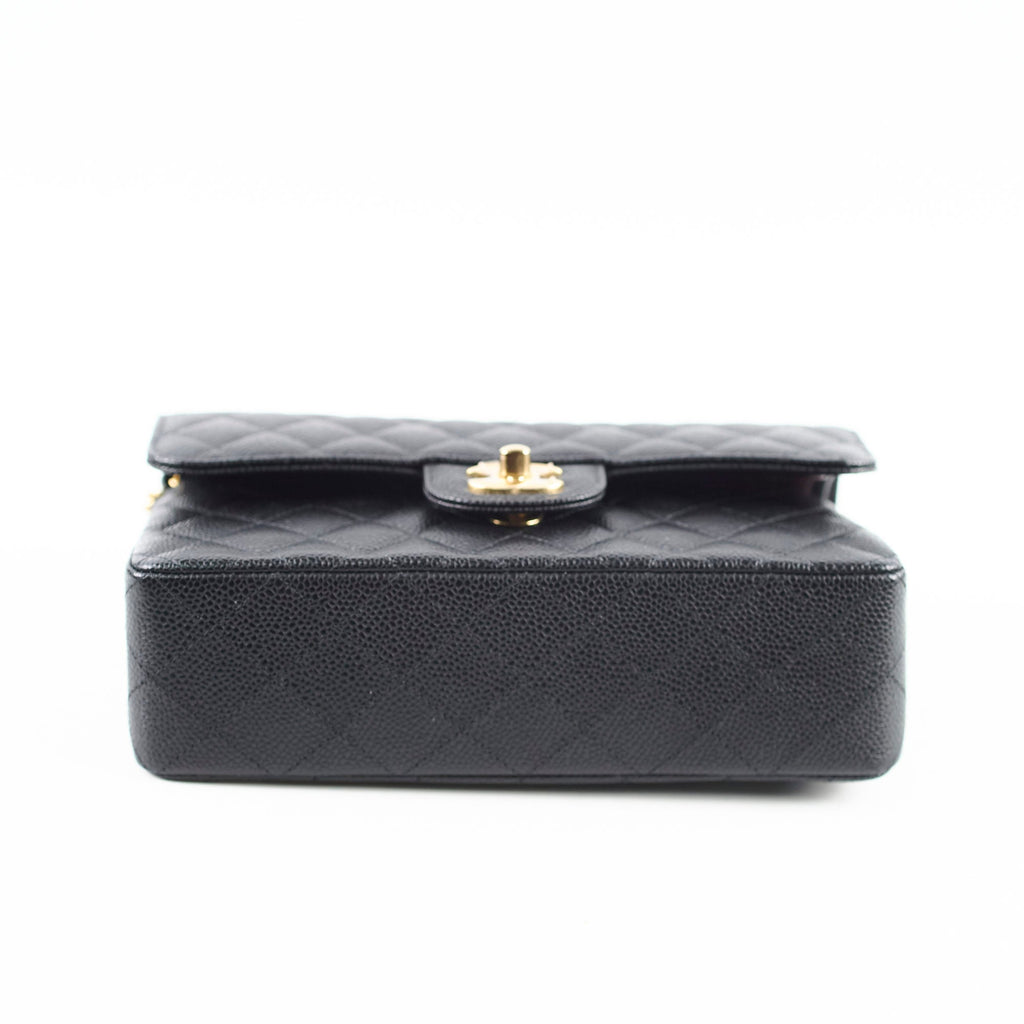 Chanel Classic Flap Small Caviar Black - Microchipped