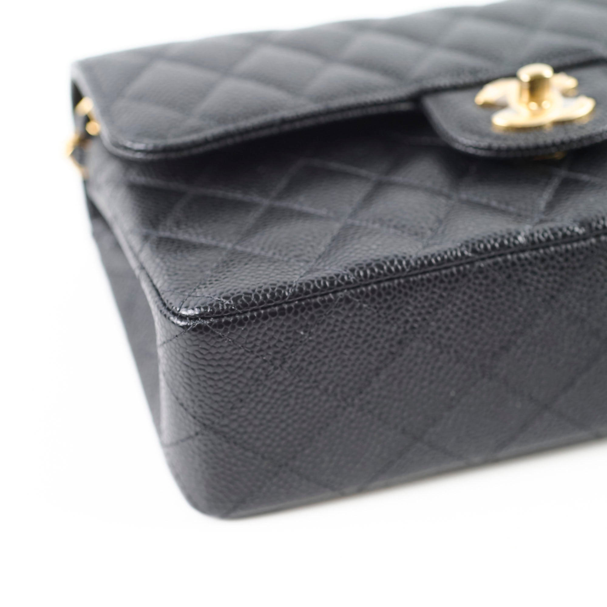 Chanel Classic Flap Small Caviar Black - Microchipped