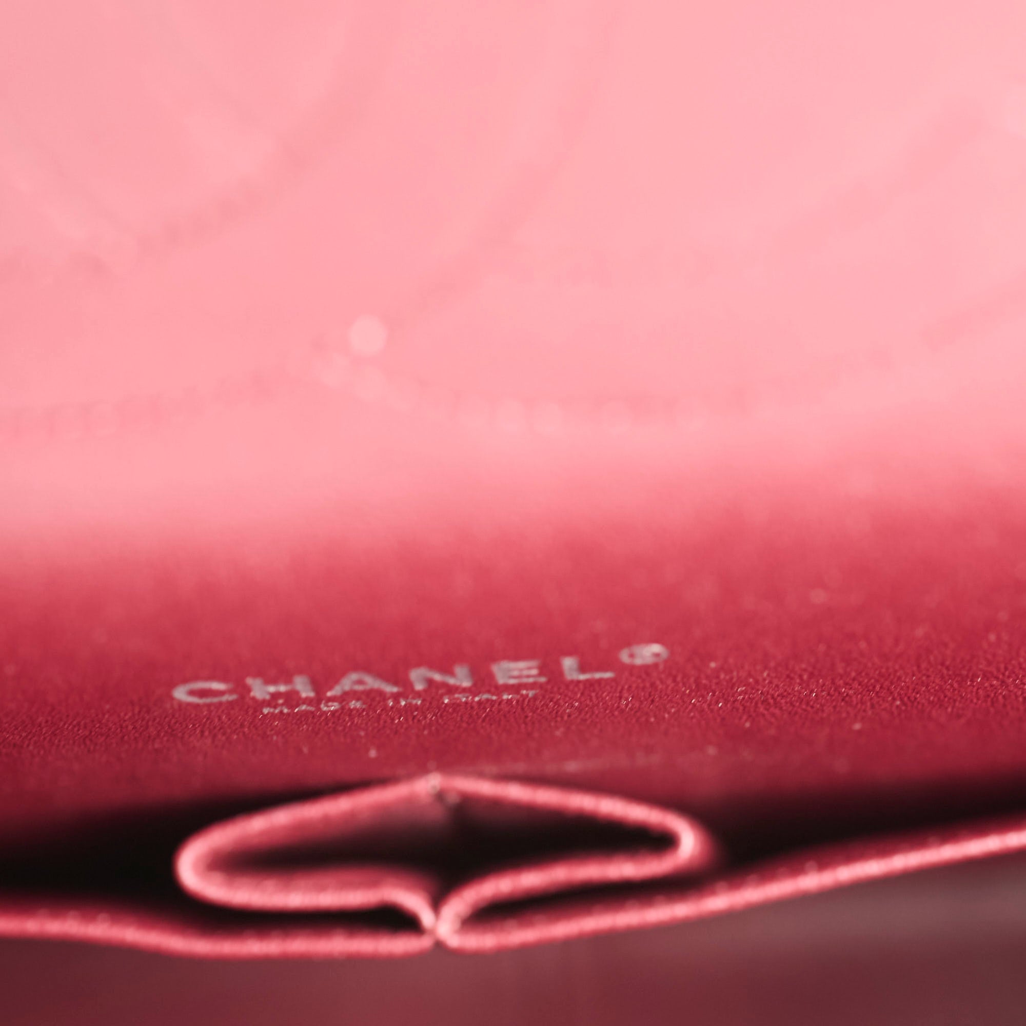 Chanel Maxi Classic Flap Burgundy Striated Quilted Patent Leather bag