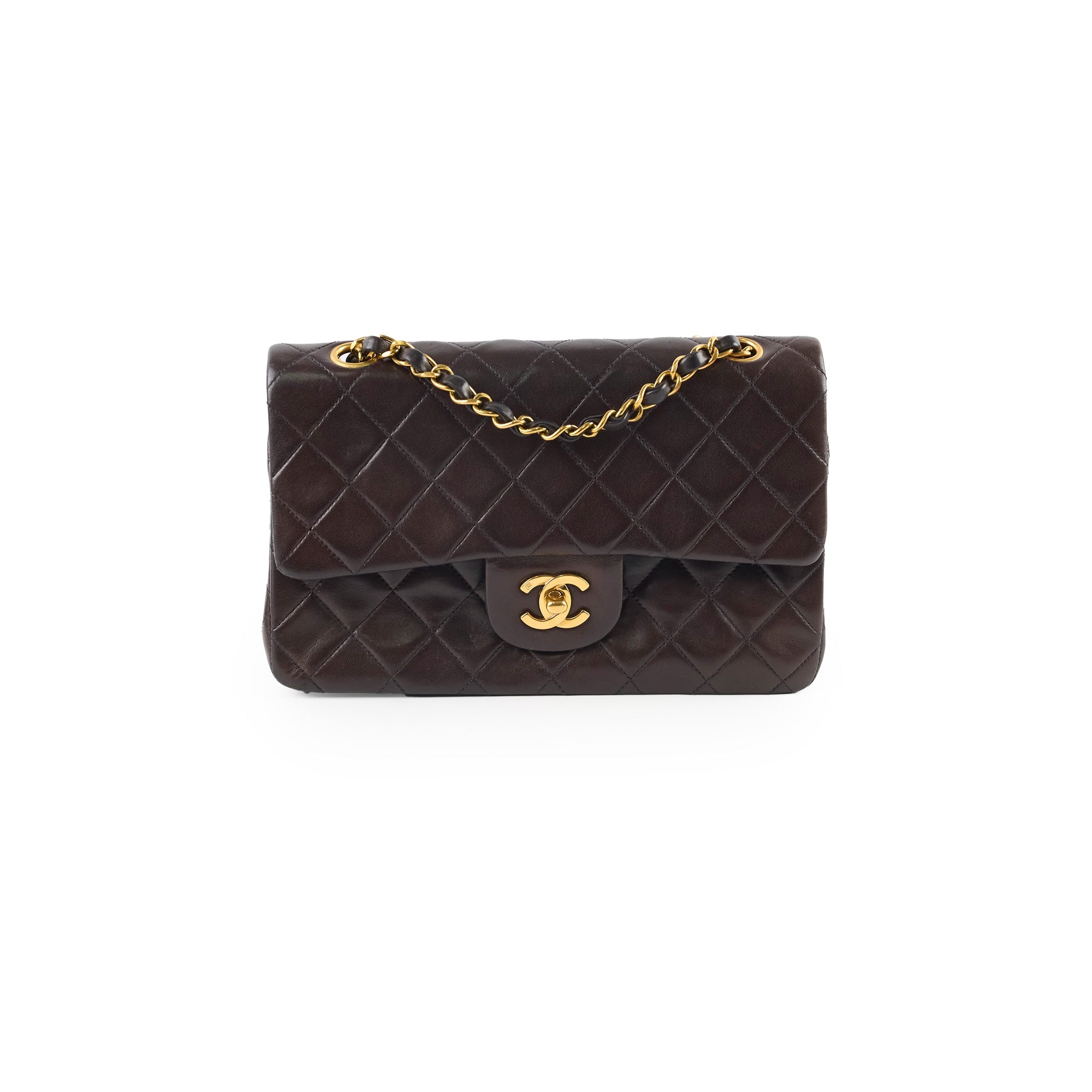 Chanel Vintage Classic Flap Brown - Series 3
