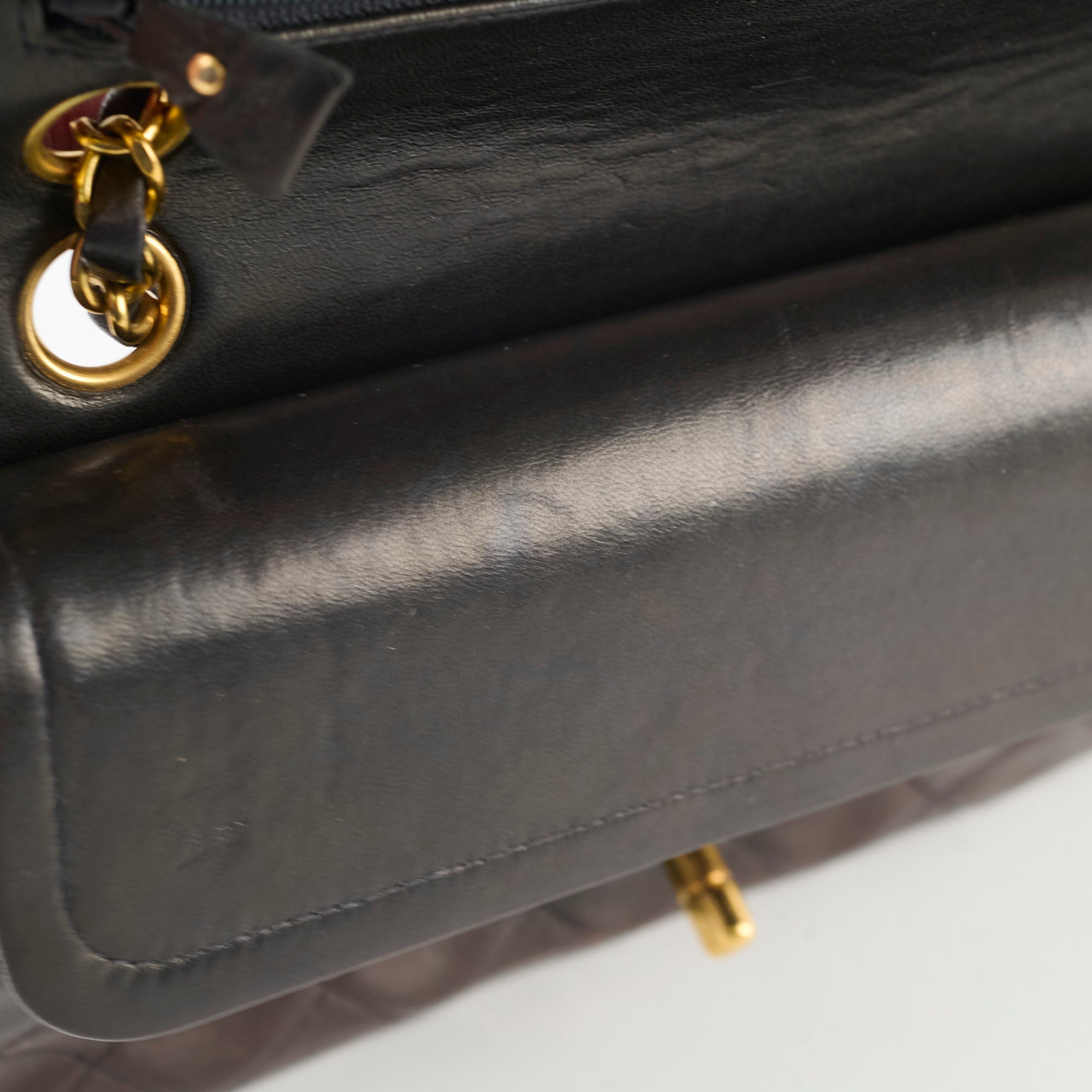 Chanel Vintage Classic Flap Brown - Series 3
