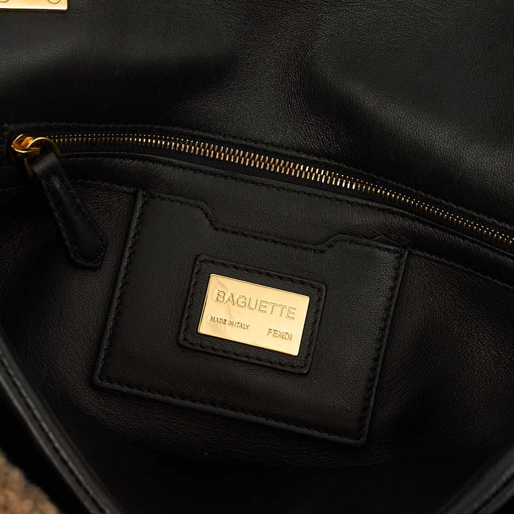 Fendi Cross Body Baguette in Neutral, Other