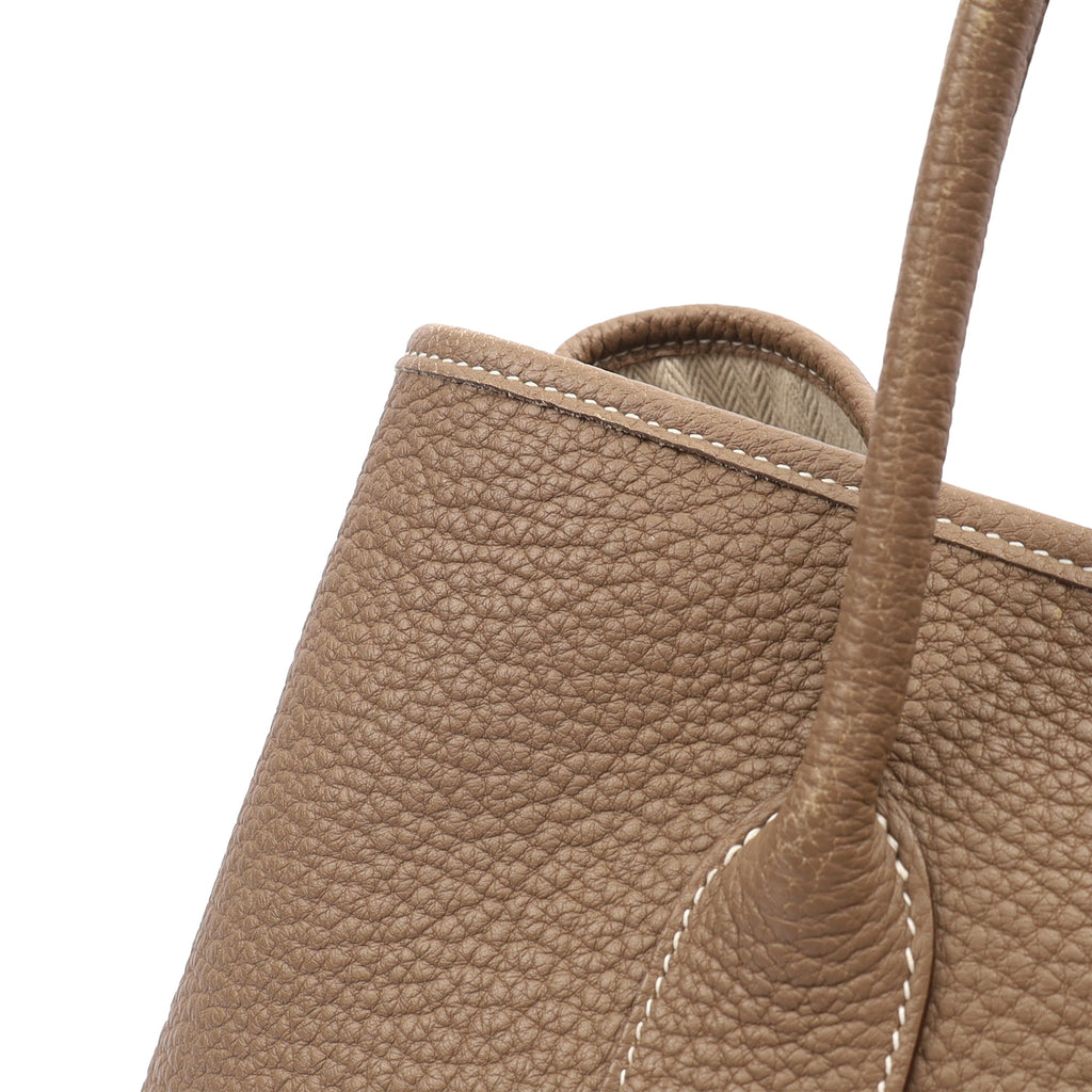 Hermes Tote Garden Party 30 in Etoupe, Negonda Leather