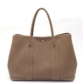 Hermes Tote Garden Party 30 in Etoupe, Negonda Leather