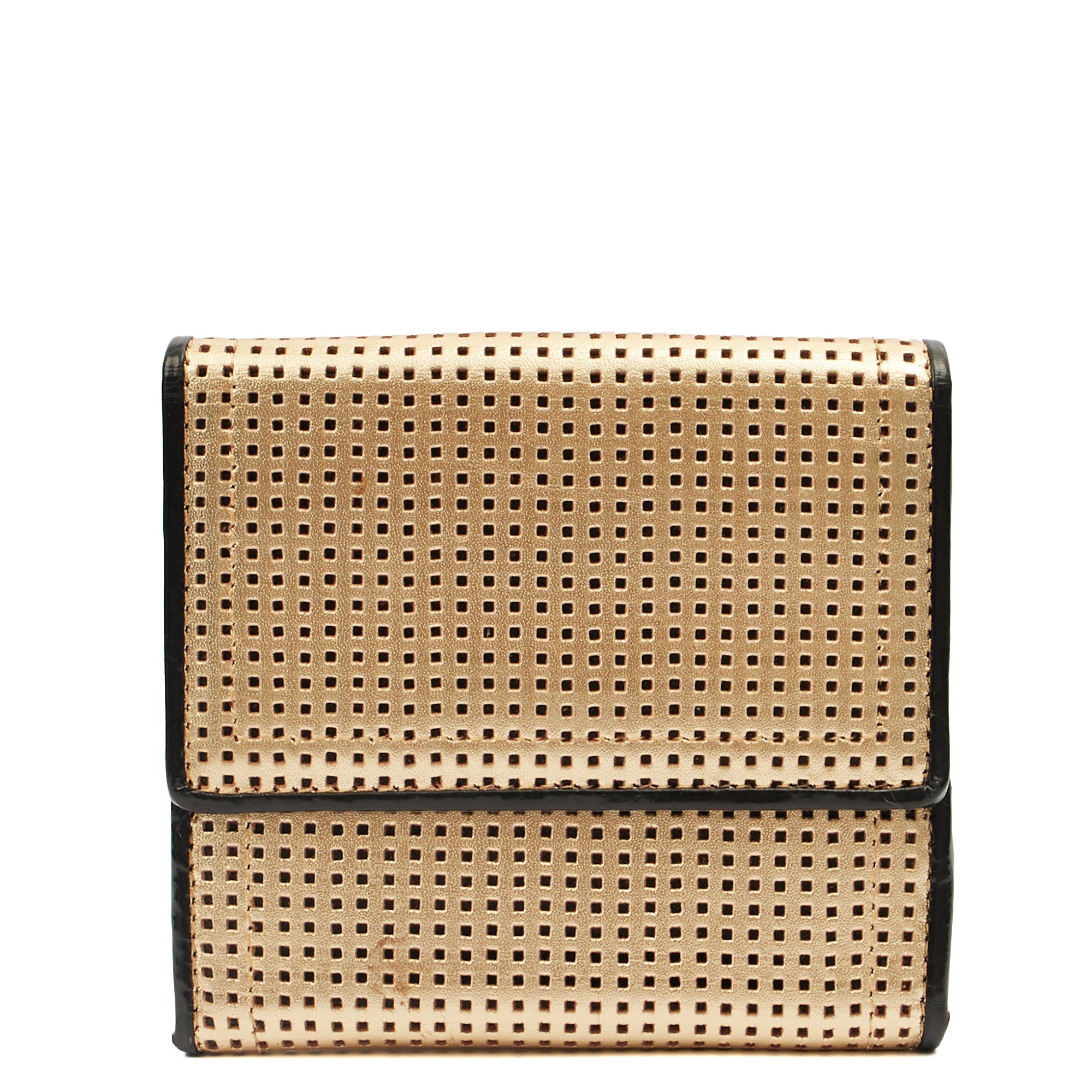 Fendi Wallet B Bag in Metallic, Leather