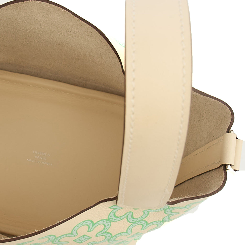 Hermes Mini Bag Picotin - Micro in Nata, Swift (Gulli35) Leather