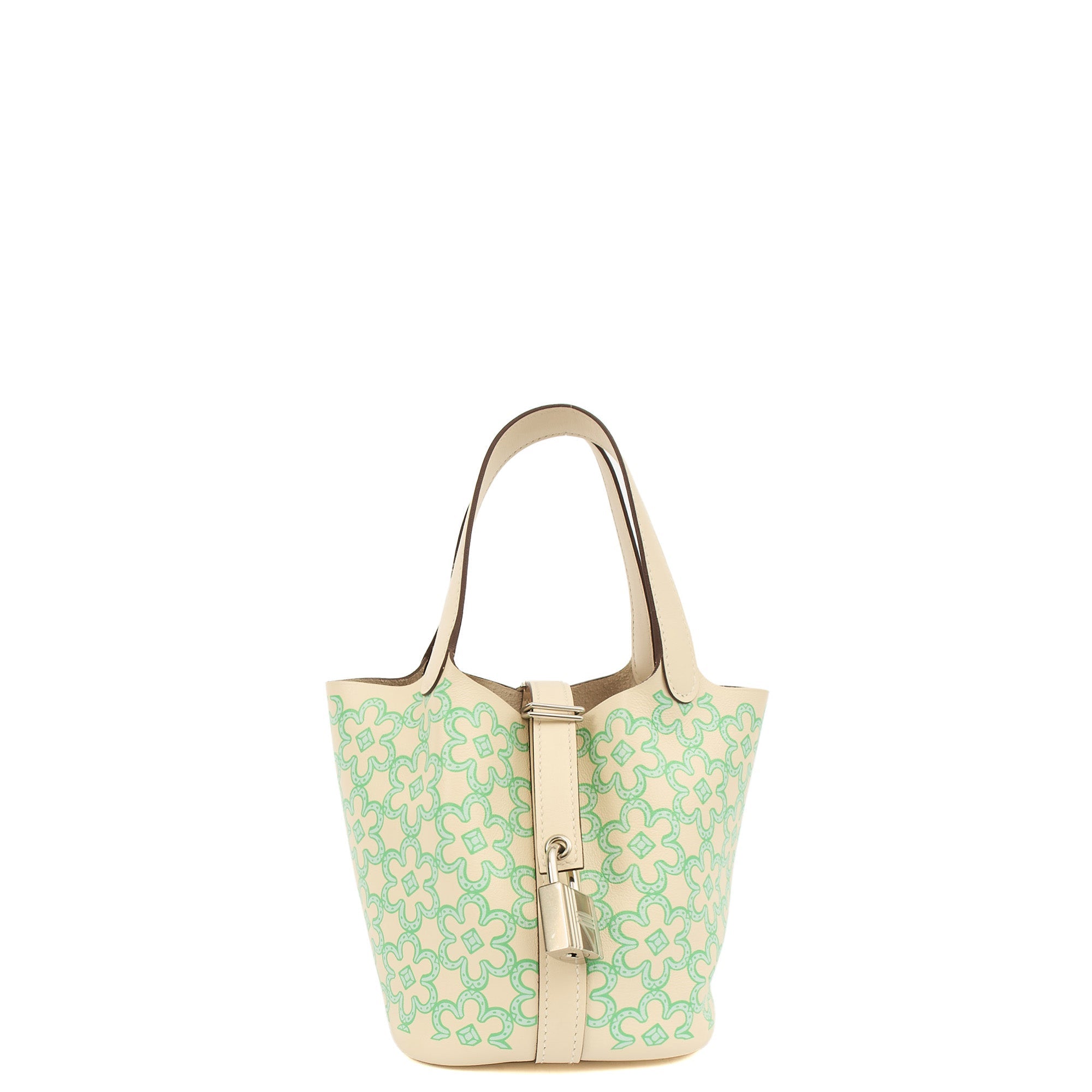 Hermes Mini Bag Picotin - Micro in Nata, Swift (Gulli35) Leather