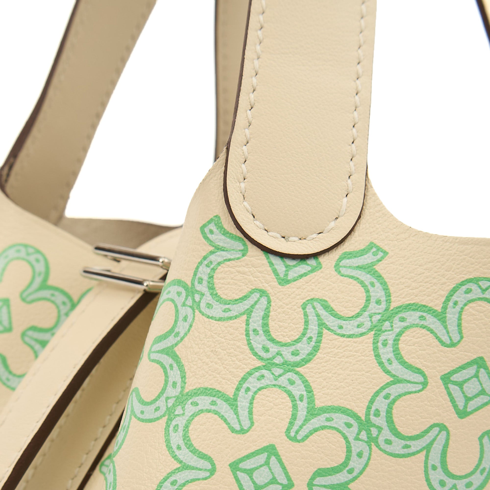 Hermes Mini Bag Picotin - Micro in Nata, Swift (Gulli35) Leather
