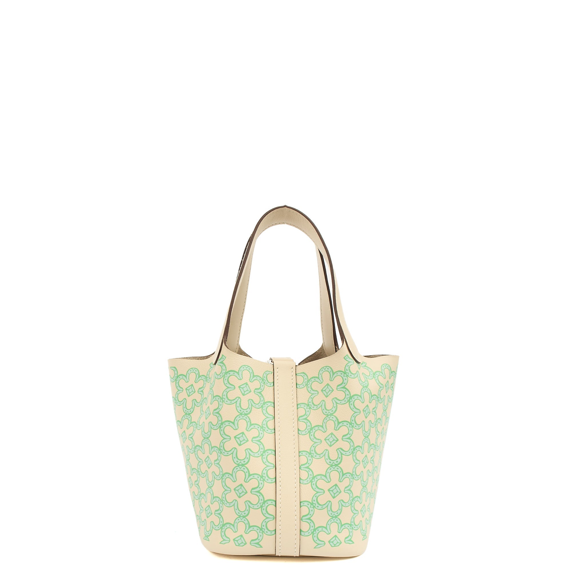Hermes Mini Bag Picotin - Micro in Nata, Swift (Gulli35) Leather
