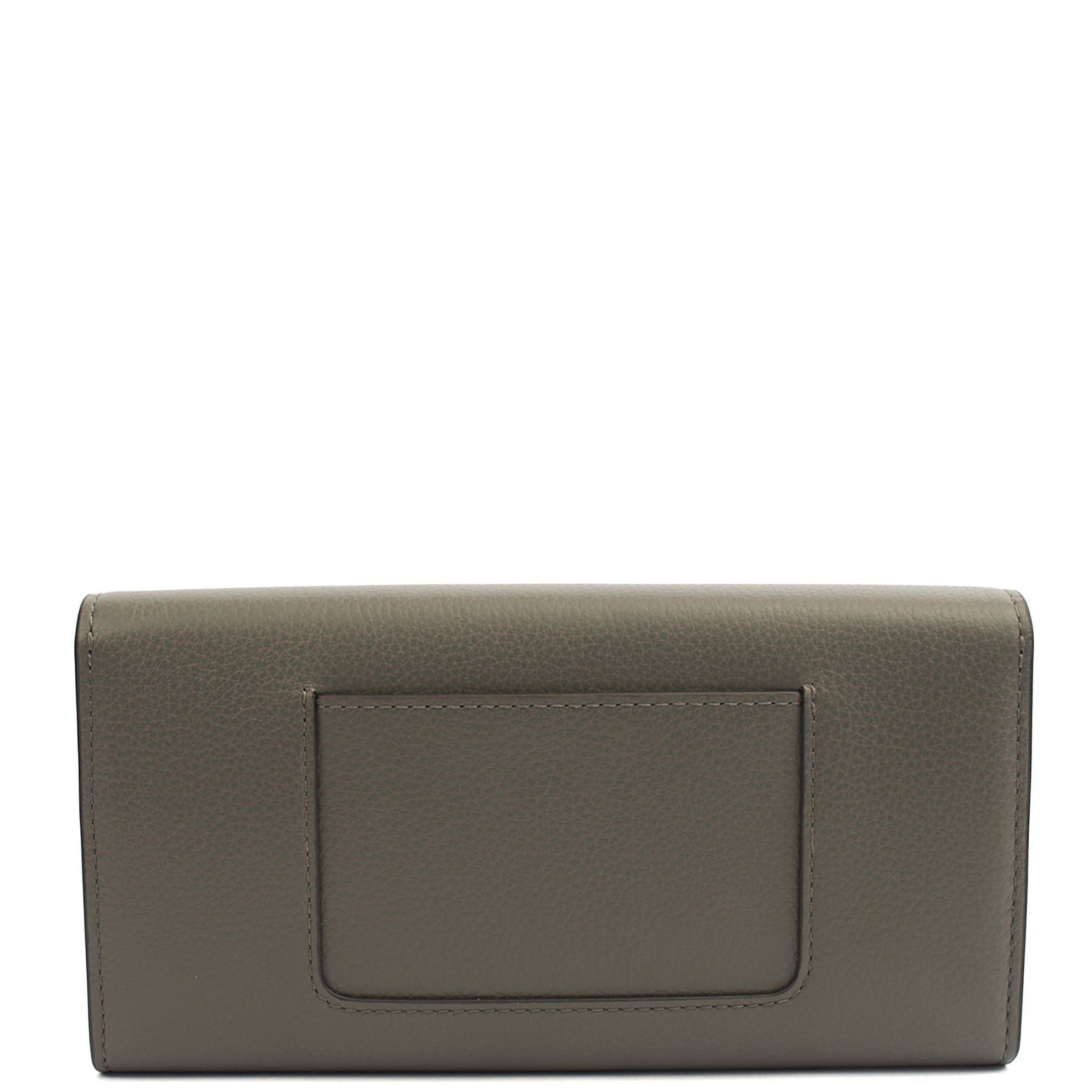 Mulberry Wallet Darley Wallet in Grey, Calfskin Leather