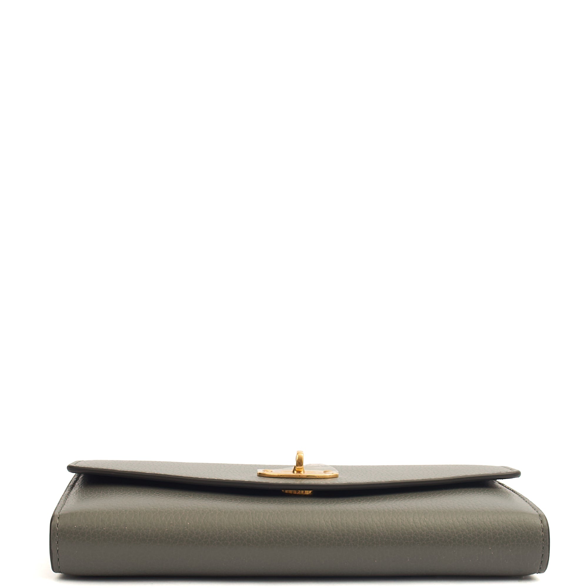 Mulberry Wallet Darley Wallet in Grey, Calfskin Leather