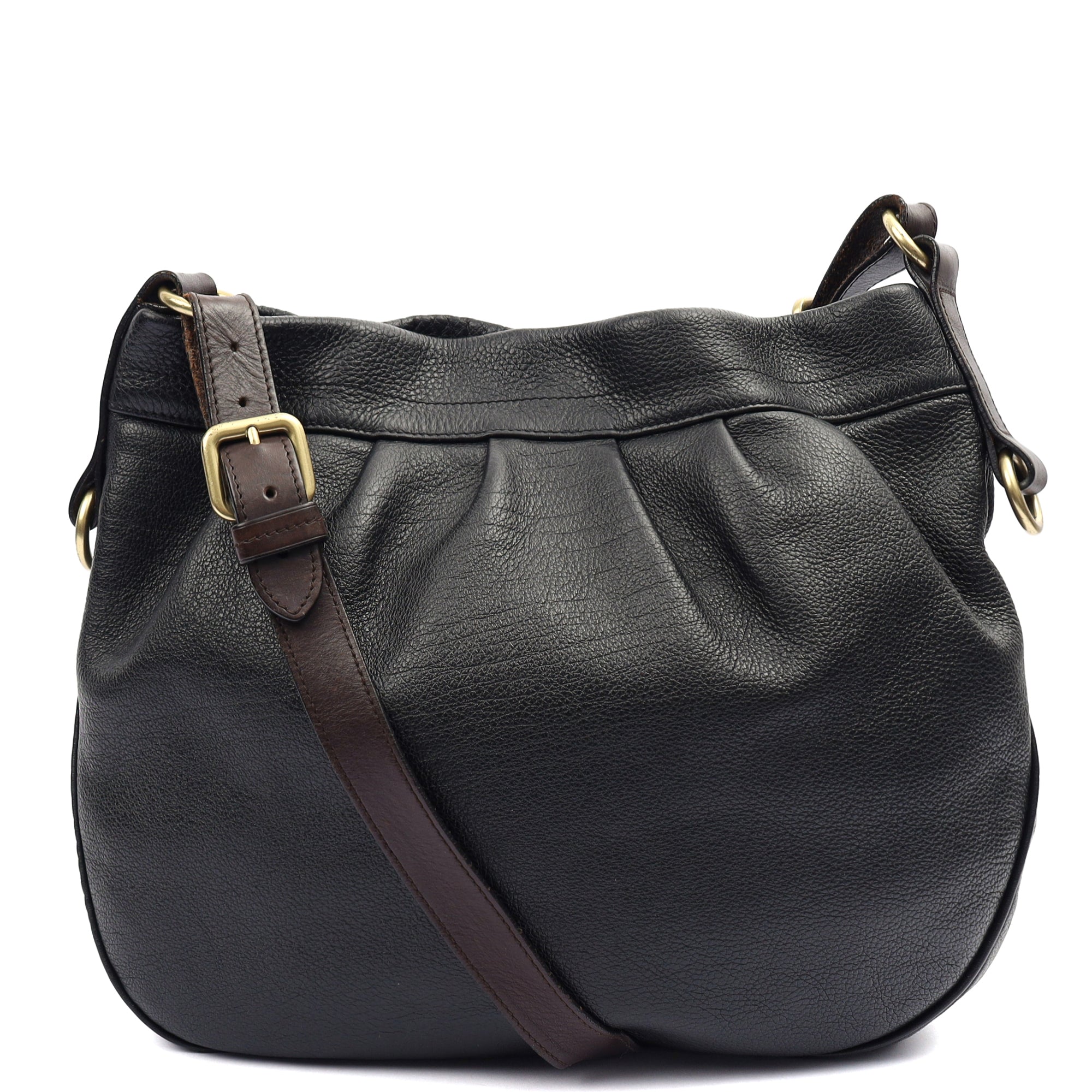 Mulberry Tote Mitzy Hobo in Black, Calfskin Leather