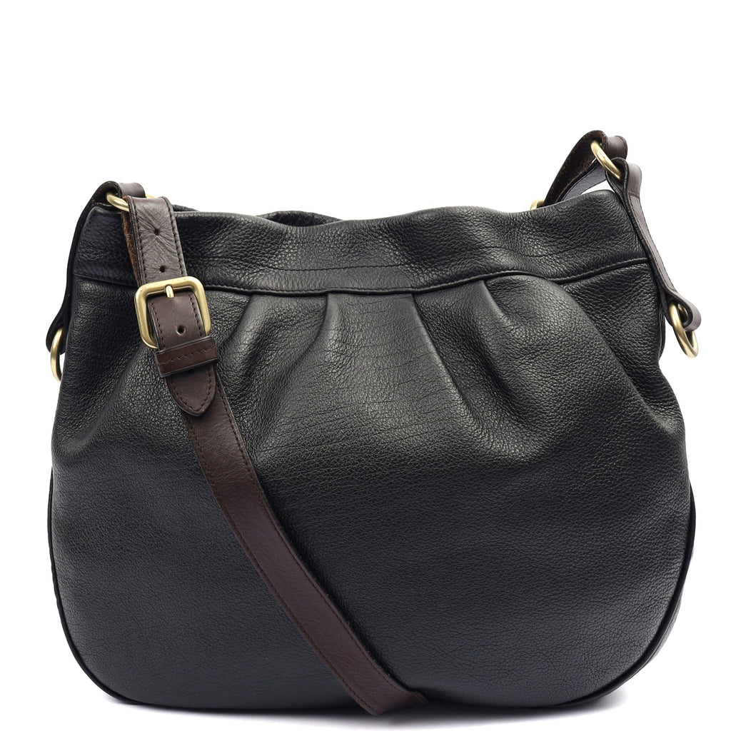 Mulberry Tote Mitzy Hobo in Black, Calfskin Leather