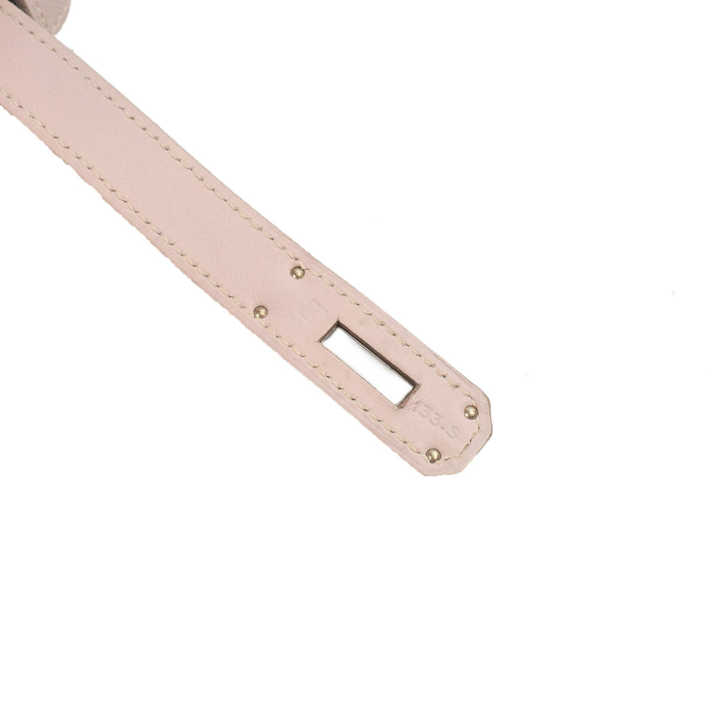 Hermes Top Handle Kelly 28 in Rose Dragee, Swift (Gulli35) Leather
