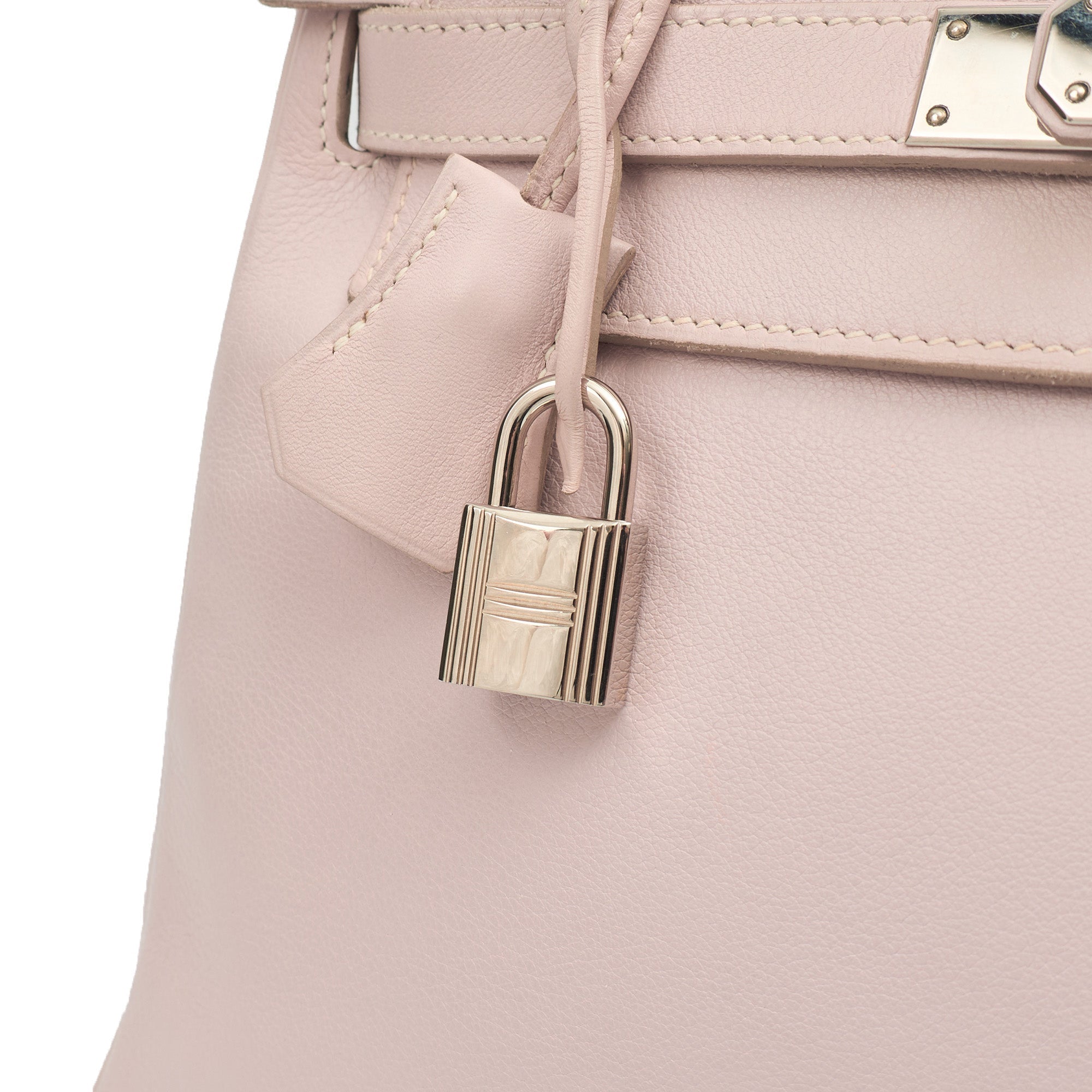 Hermes Top Handle Kelly 28 in Rose Dragee, Swift (Gulli35) Leather