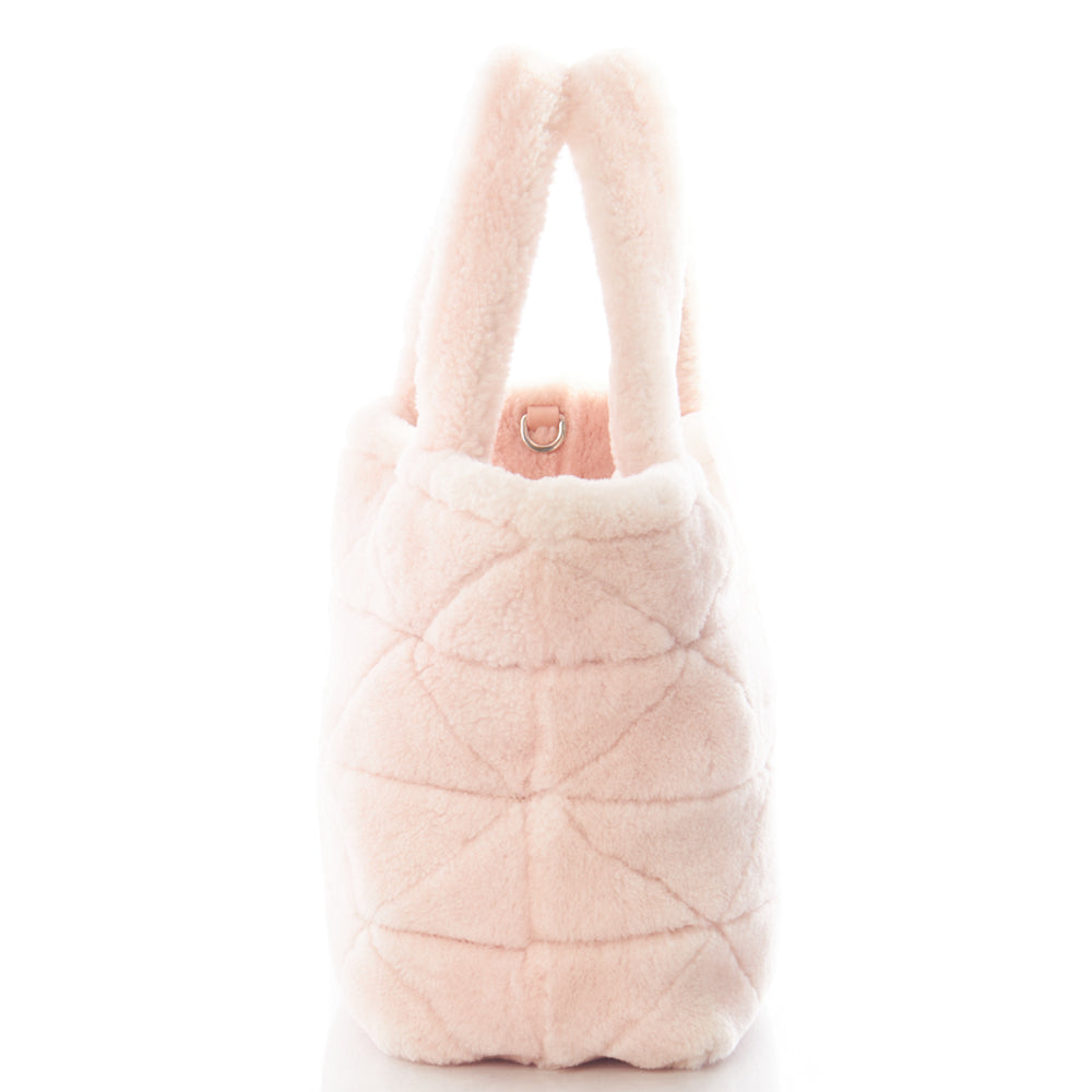 Prada Tote Tote in Pink, Velvet