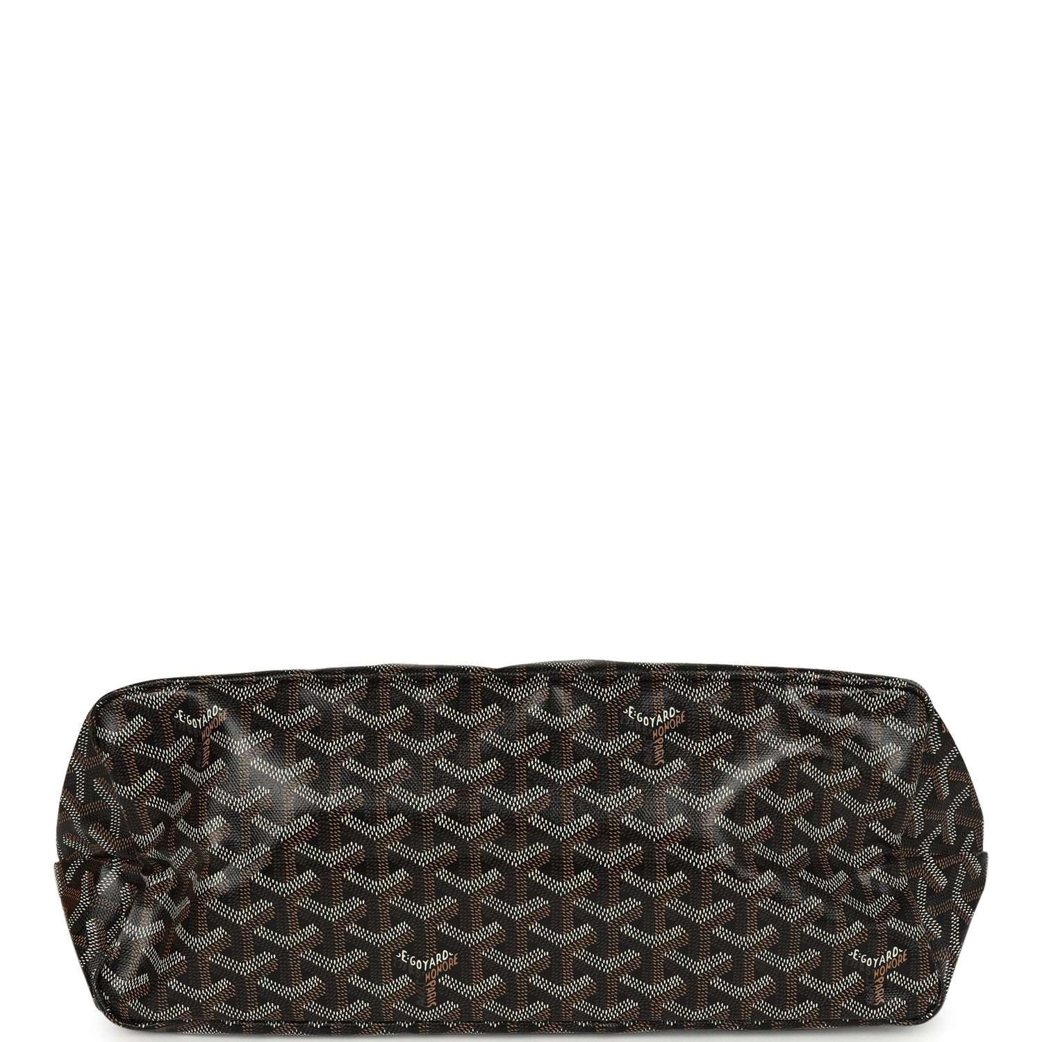 Goyard Goyardine Black Boheme Hobo Bag Palladium Hardware