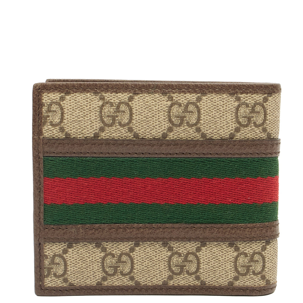 Gucci Wallet Ophidia Wallet in Brown, Leather