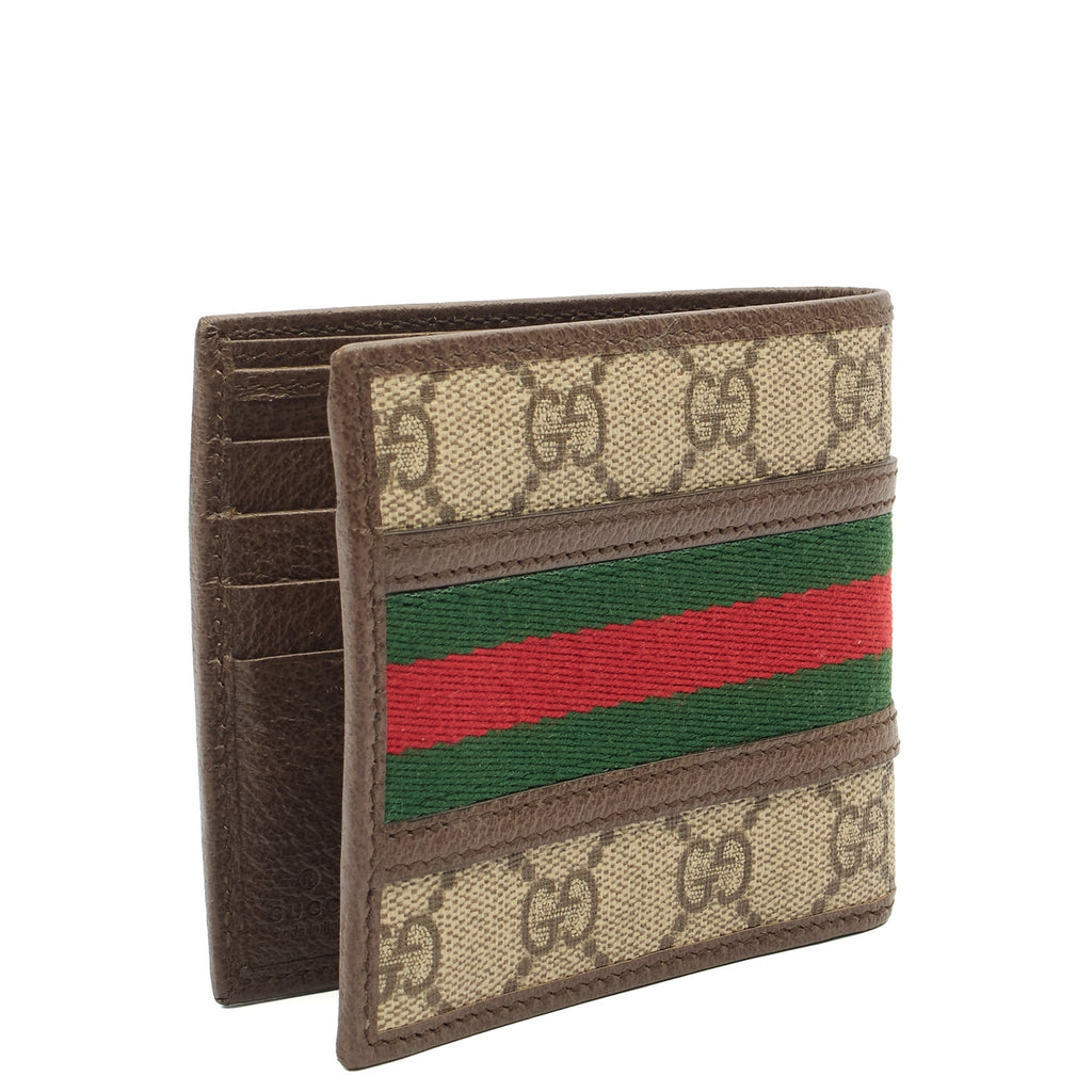 Gucci Wallet Ophidia Wallet in Brown, Leather