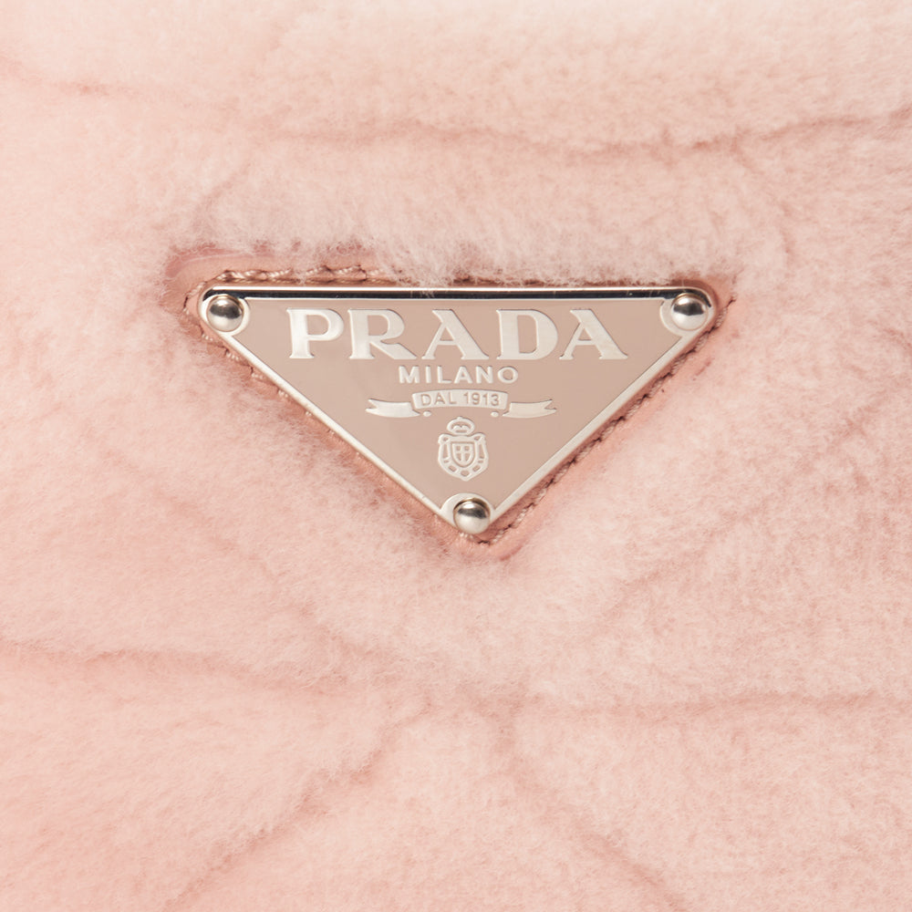 Prada Tote Tote in Pink, Velvet