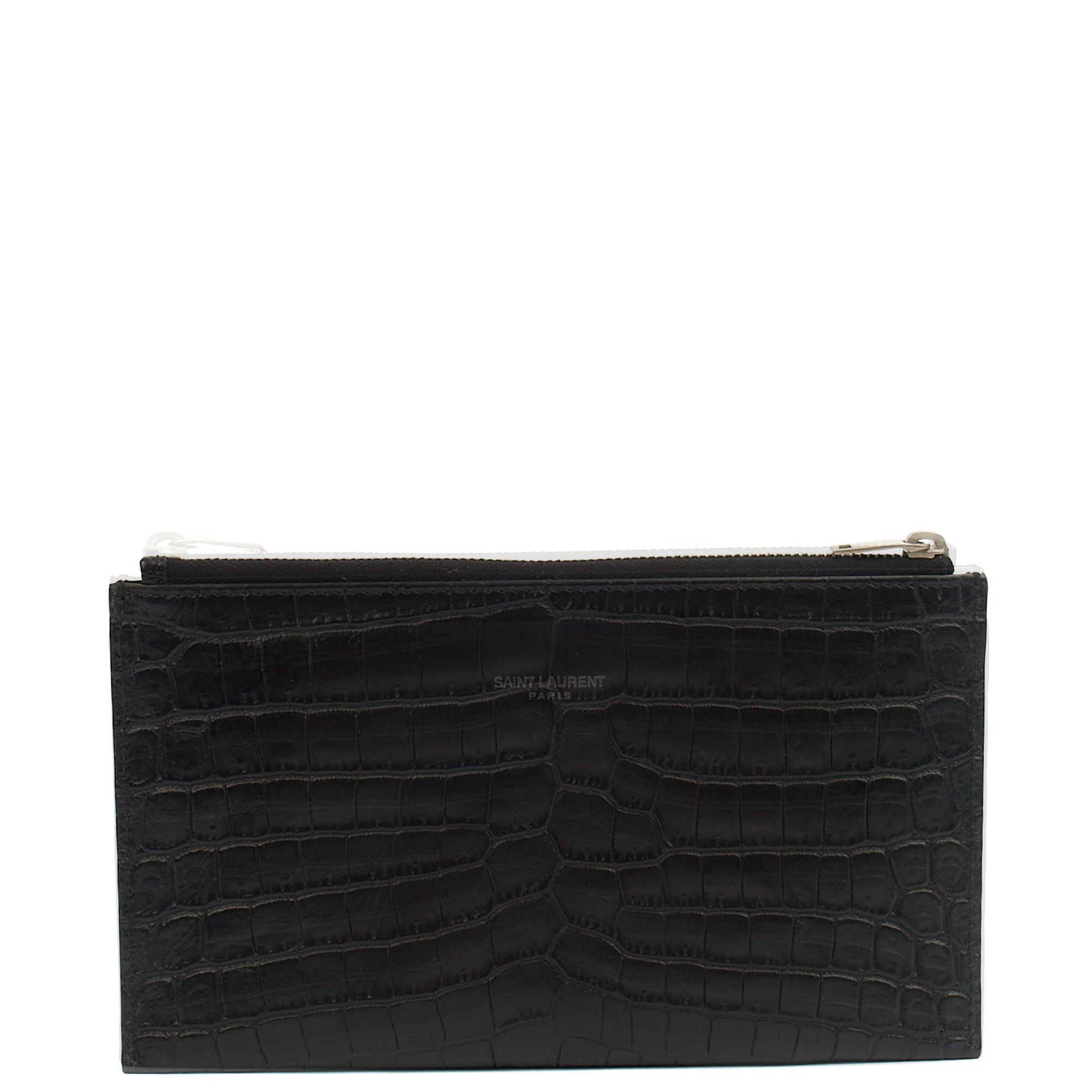 Saint Laurent Clutch Belle De Jour Clutch in Black, Calfskin Leather