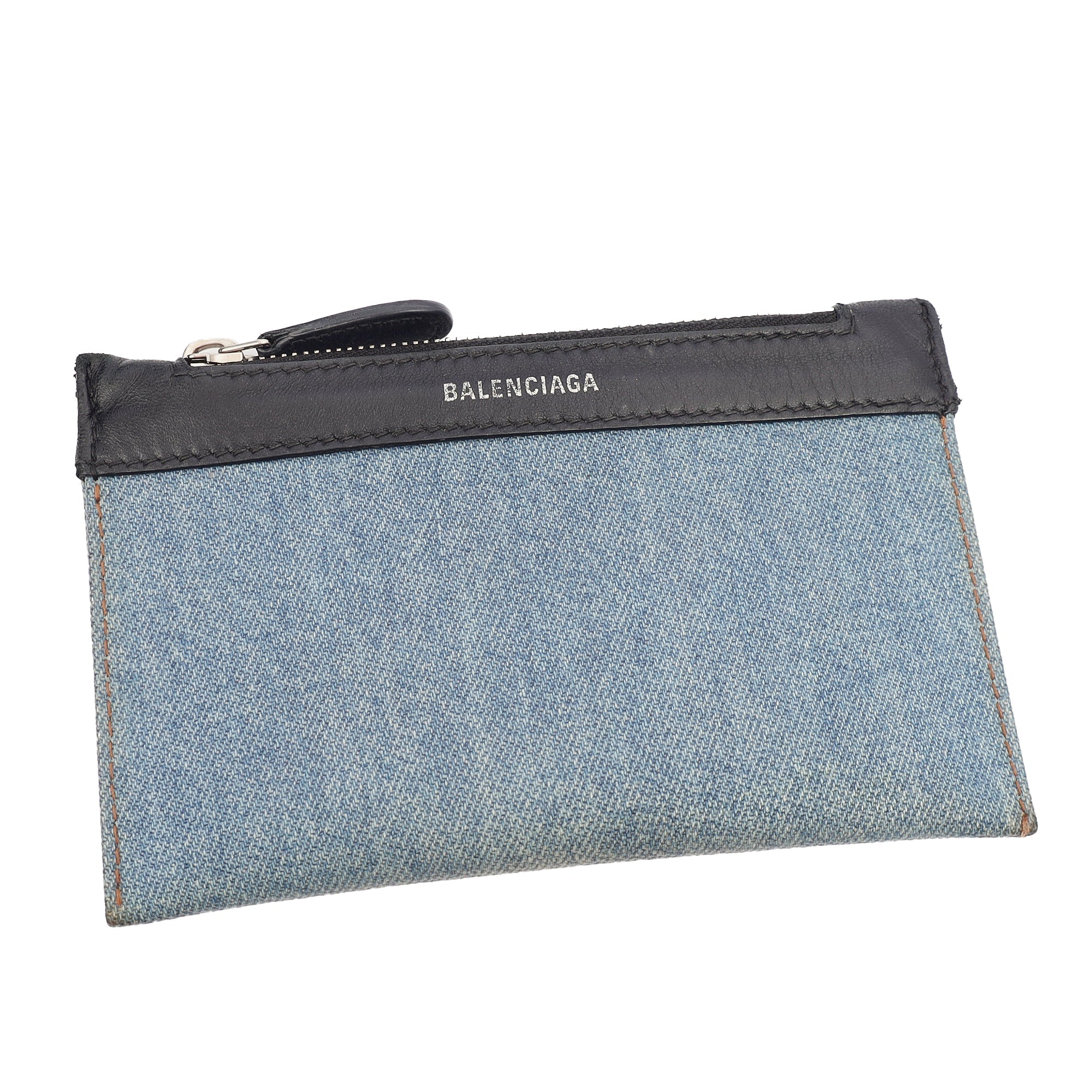 Balenciaga Mini Bag Cabas  in Blue, Fabric