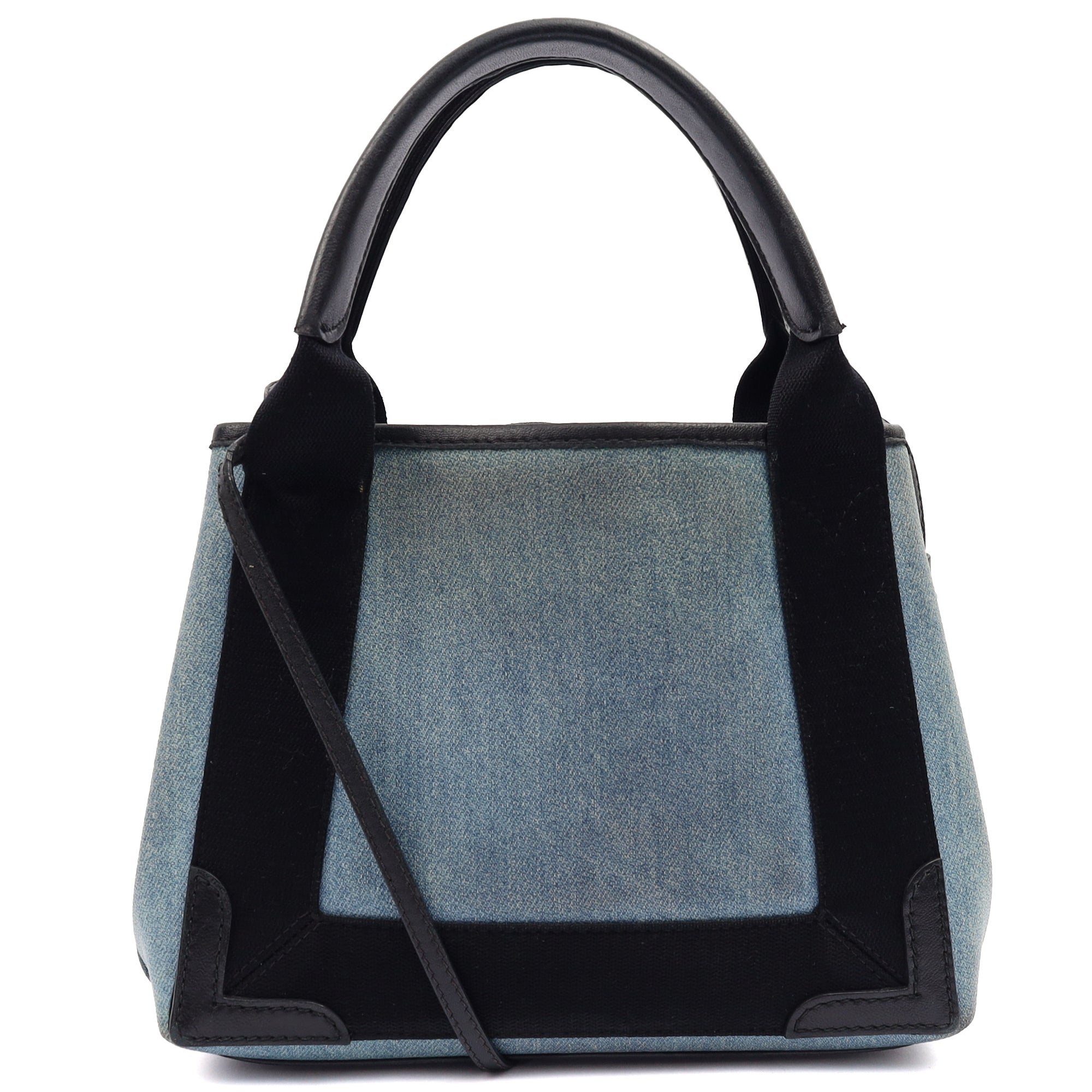 Balenciaga Mini Bag Cabas  in Blue, Fabric