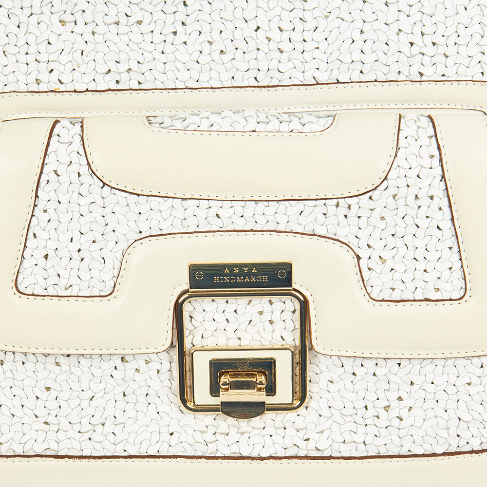 Anya Hindmarch Tote in Neutral, Leather