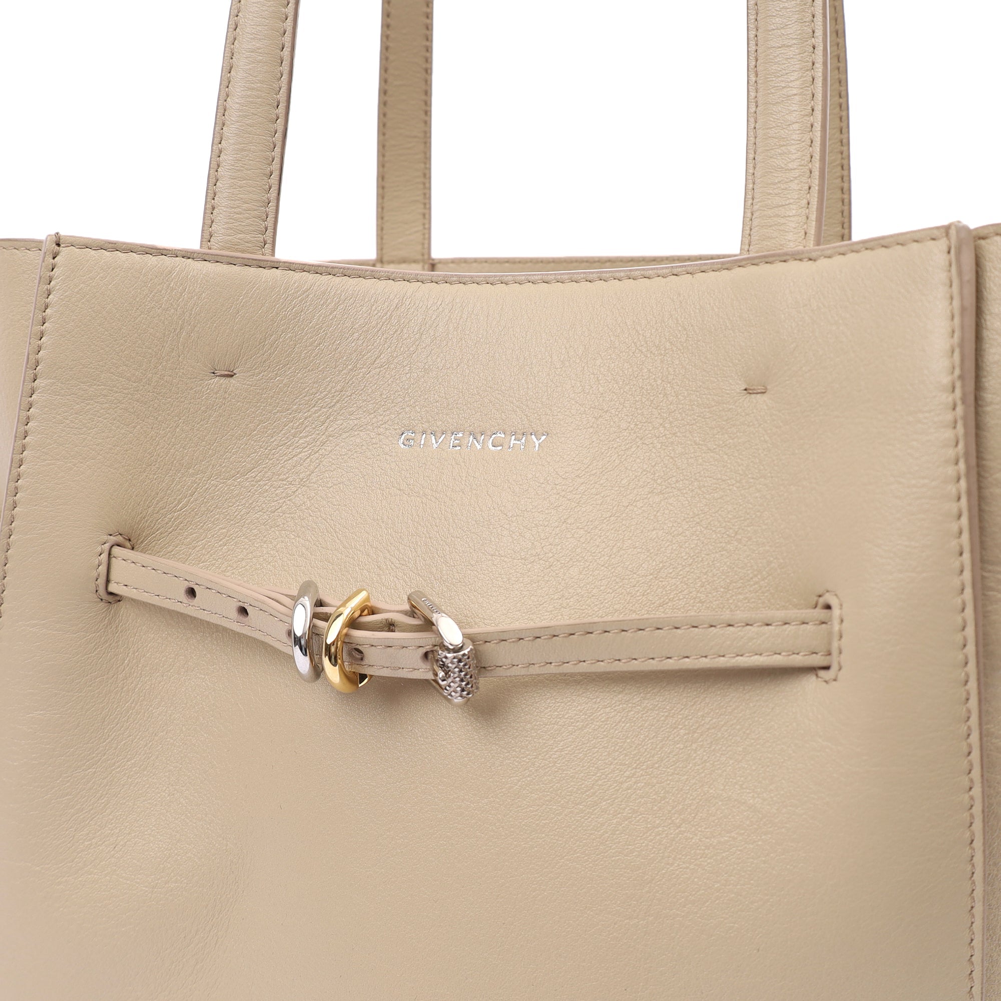 Givenchy Tote Voyou - Mini in Neutral, Leather
