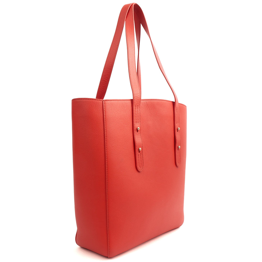 Aspinal of London Tote Regent Tote in Red, Leather