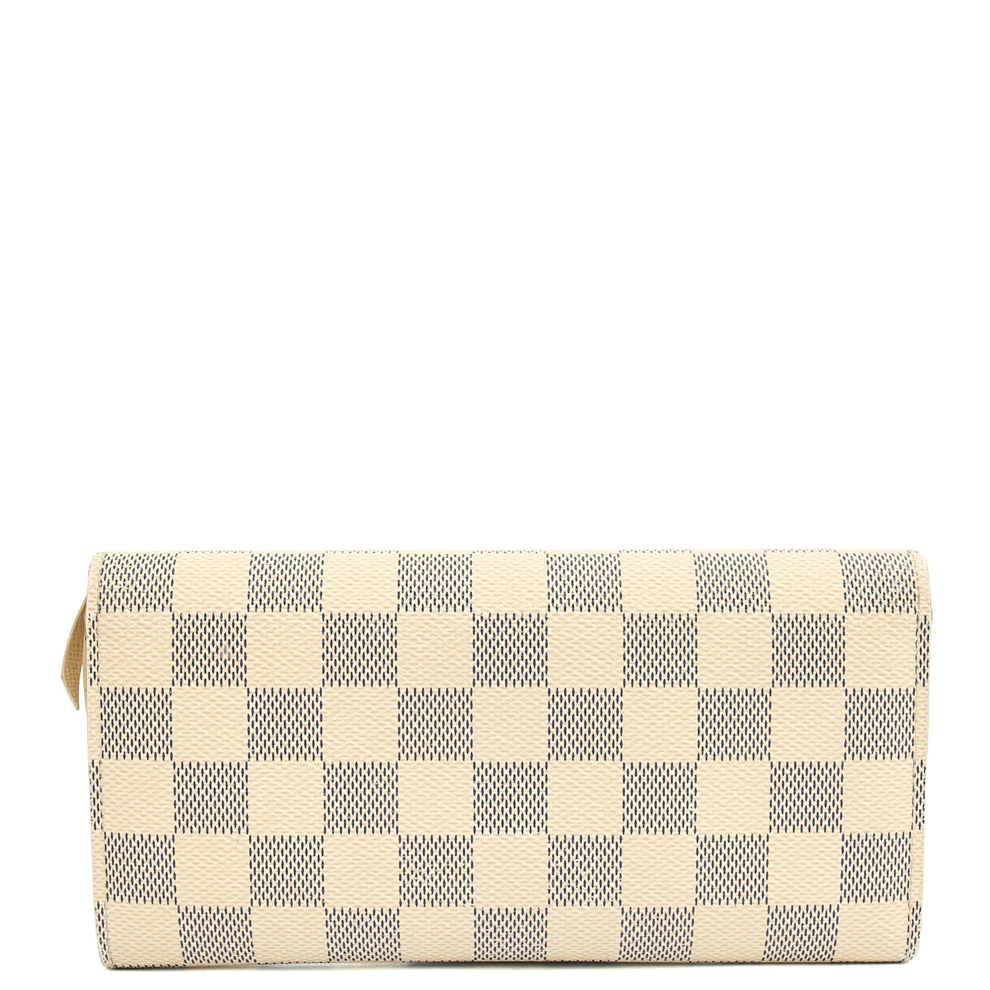 Louis Vuitton Purse Emilie Wallet in Damier Azur, Canvas