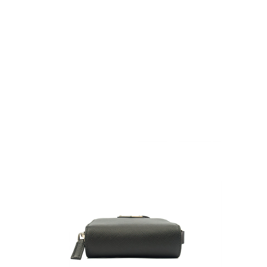 Prada Cross Body Crossbody in Black, Saffiano Leather