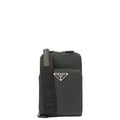 Prada Cross Body Crossbody in Black, Saffiano Leather