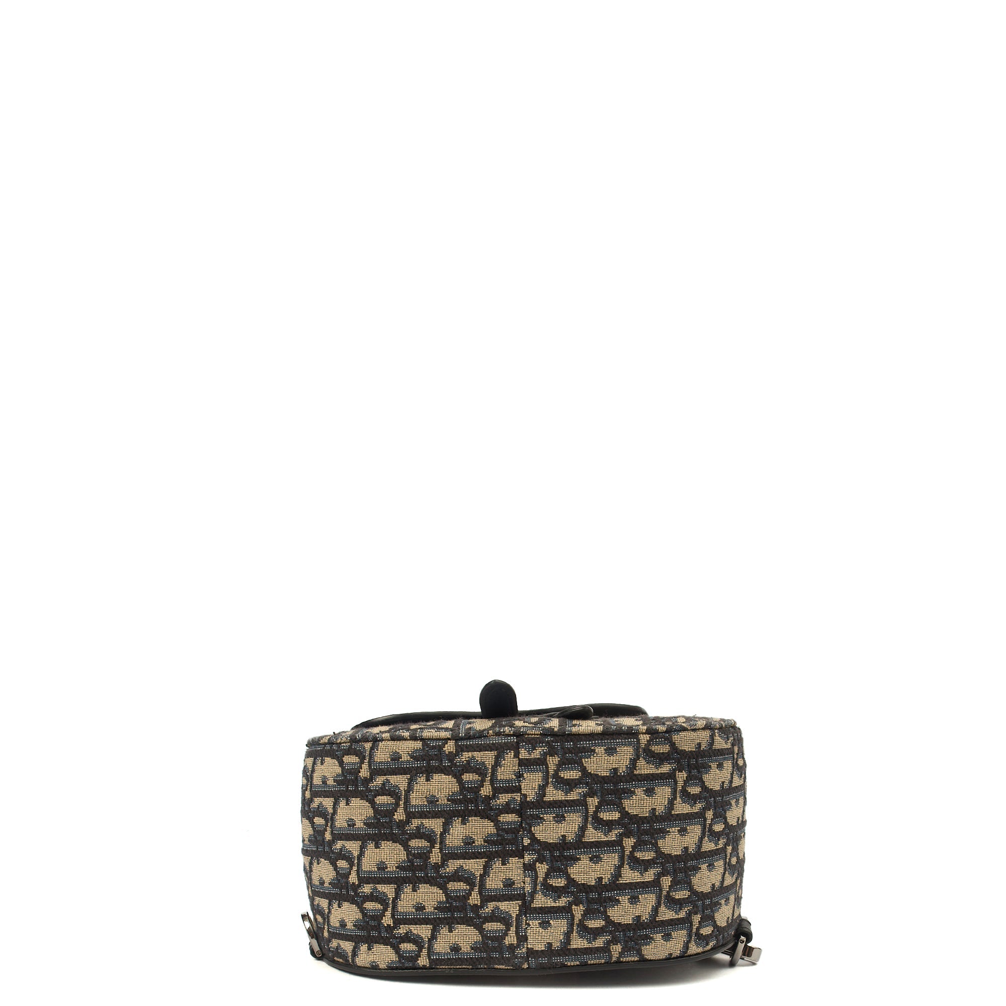 Christian Dior Backpack Gallop - Mini in Blue, Dior Oblique Embroidery